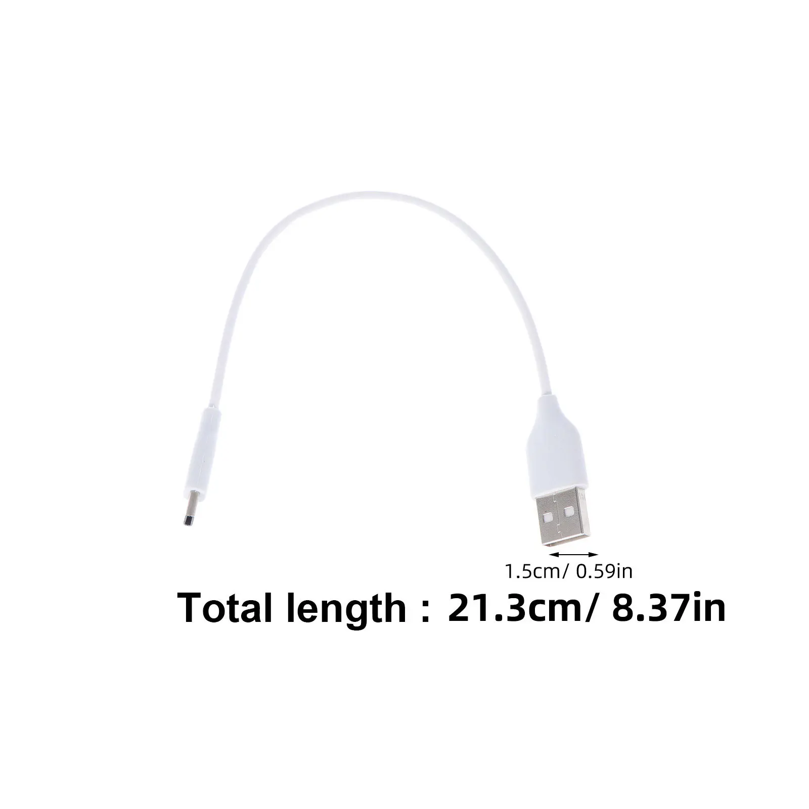 3Pcs 20cm Type-C Data Cable High Strength Thick Copper Wiring Fast Charge Transfer Portable No Knot Safe Reliable