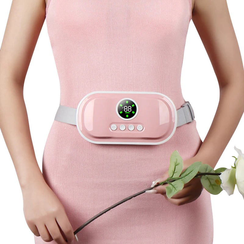 

Multifunctional Waist Abdomen Massager Hot Compresses Dysmenorrhoea Massage Device Health Care Back Abdominal Pain Relief Belts