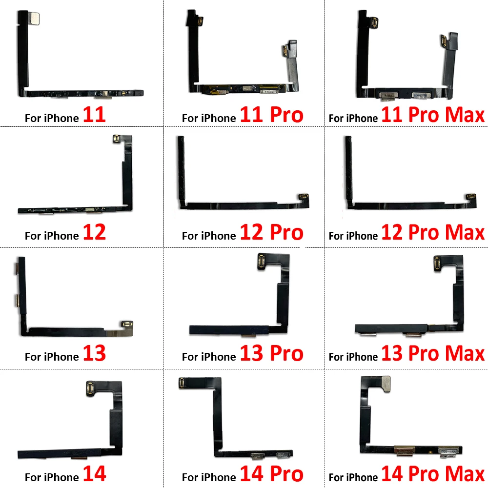 New For iPhone X XS XR 11 12 13 14 Pro MAX Mini Battery Protection Board Phone Battery Protect Board Flex Cable