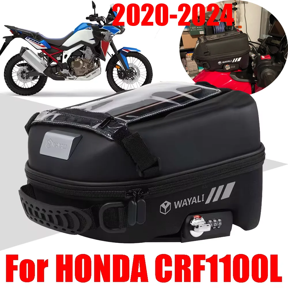 

Tank Bag Luggage Tanklock Backpack Storage Bags Phone Bag For HONDA CRF1100L Africa Twin CRF1100 CRF 1100 L 1100L Accessories