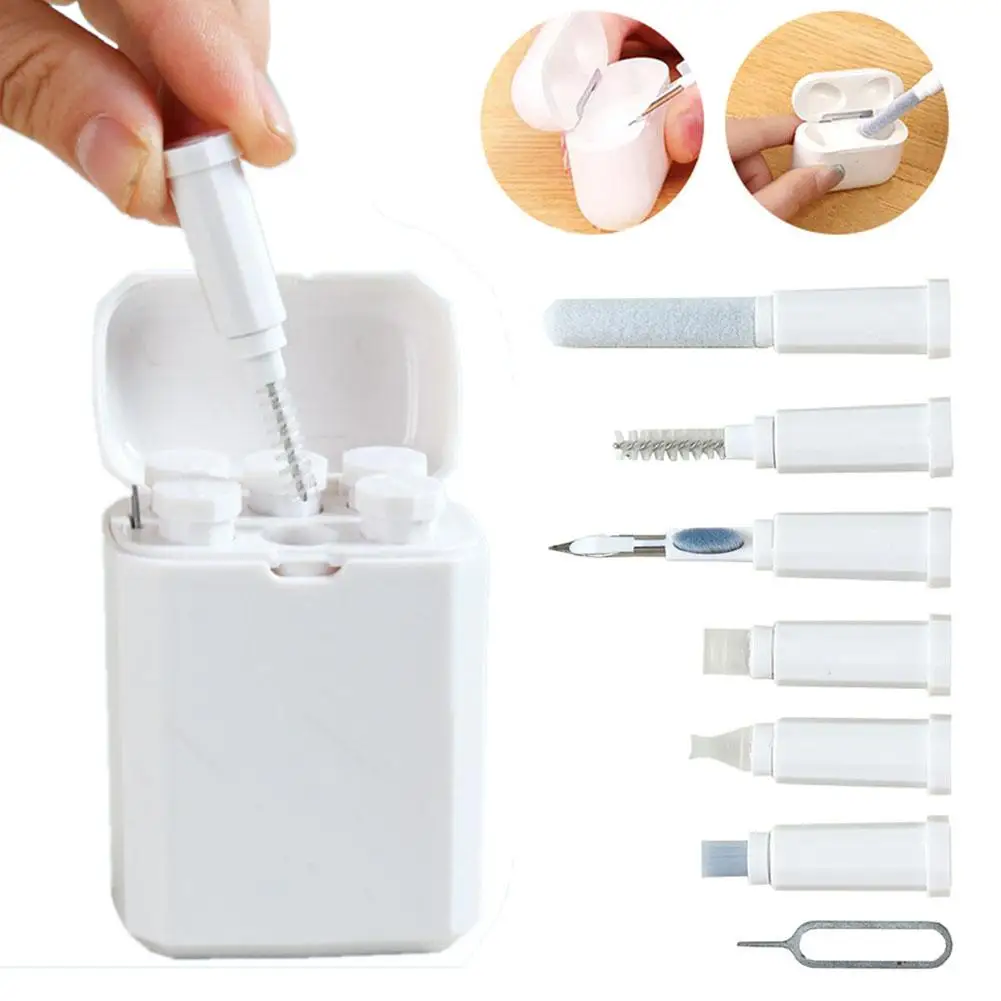 Multi Functional Electronic Cleaning Kit Portable Plastic Device Cleaner for Laptop Smartphone Bluetooth Headphones