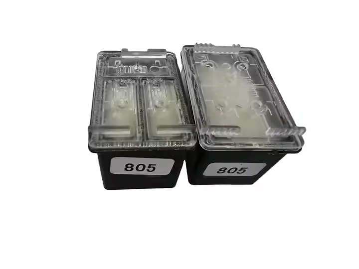 Nuevo cartucho de tinta comestible vacía de Color y negro 805 803 para impresora de inyección de tinta Hp para impresora de alimentos y café y pasteles de Chocolate