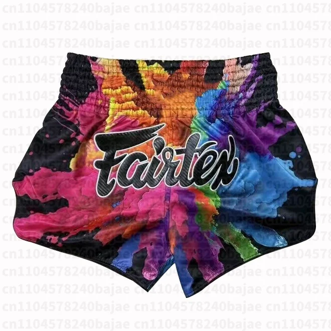 MMA Limited Muay Thai Shorts Unisex Boxtrainingshorts Fitness Kampfsport Hosen Herren Kinder – Detail 4