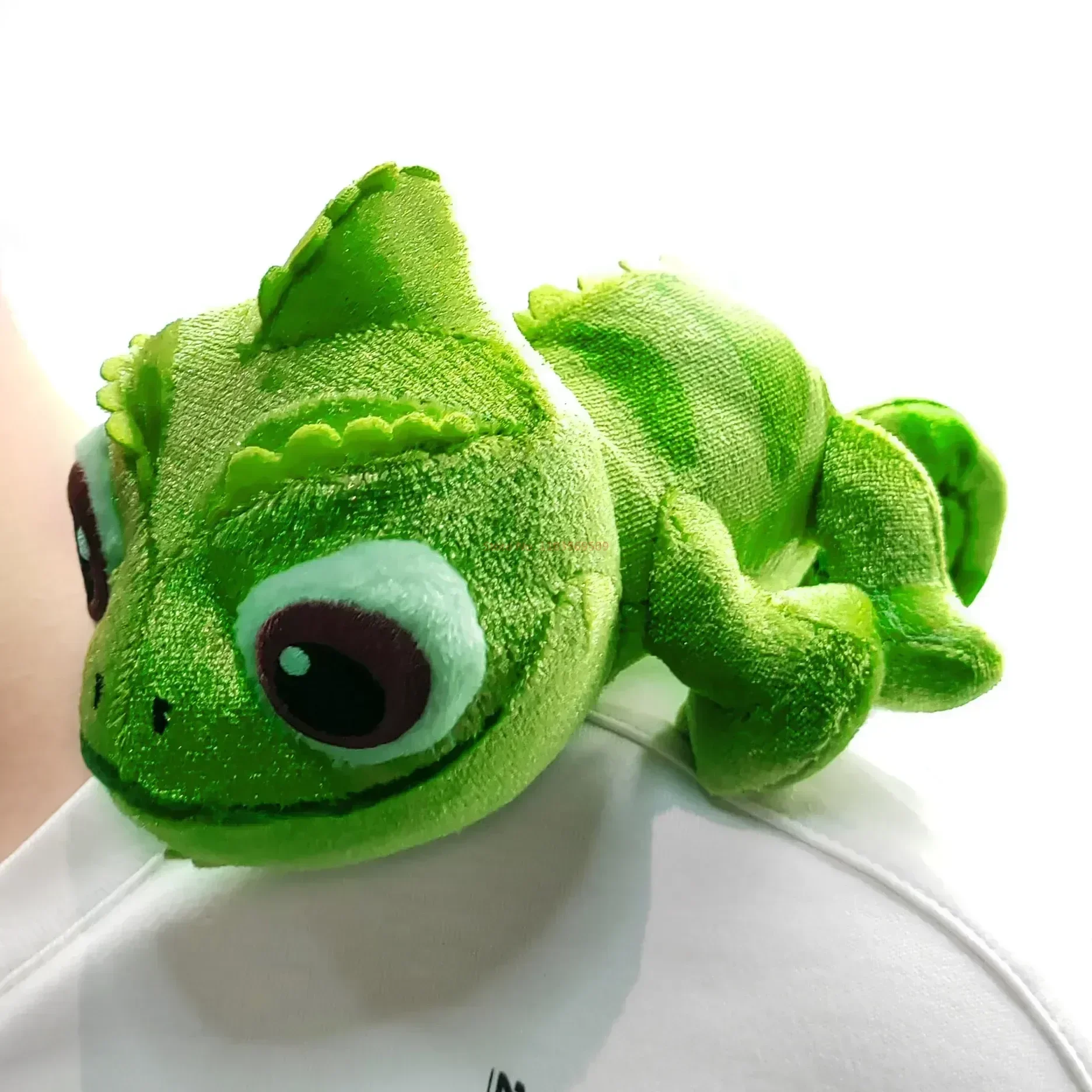 Pascal Rapunzel Chameleon 15cm  Plush Doll Toy Pascal Stuffed Animals Plush Doll Pascal Rapunzel Shoulder Plush Doll Toy Kid Gif