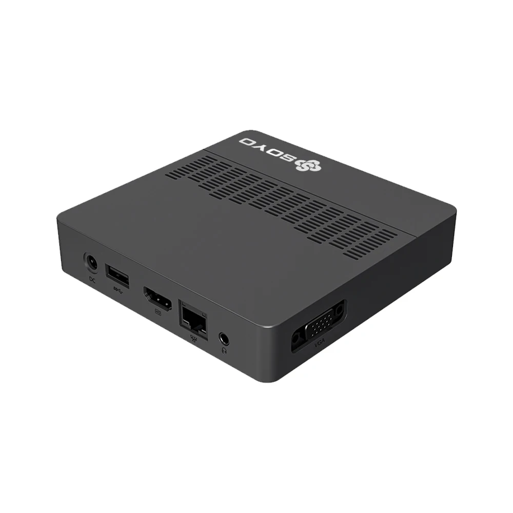 Mini PC SOYO M2: Poderoso 6 GB de RAM, 64 GB EMMC, Intel N4000, Windows 11 Pro - Compacto e Ideal para Casa, Negócios e Jogos