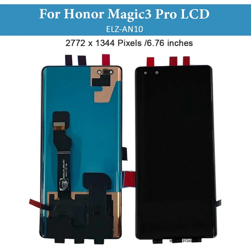 Imagem -02 - Tela de Toque Oled para Honor Magic Pro Display Lcd 676 Elz-an10 Peça de Reparo Original