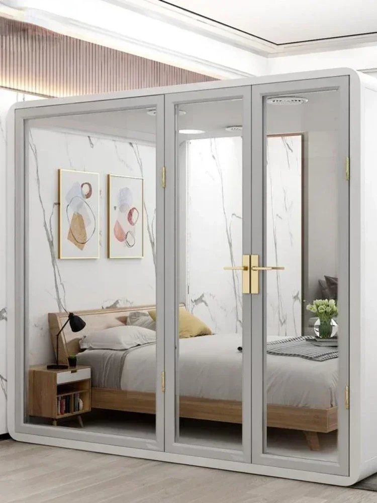 Soundproof Room Home Small Space Sleep Mute Cabin Sleeping Home Warehouse Telephone Booth Cottage Family KTV Piano Room