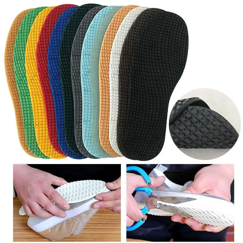 Non-slip Sole Stickers Rubber Shoe Pieces Wear-resistant Shoe Accessories Sole Repair Materials Wear-resistant Sole Stickers