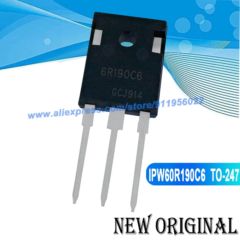 (5 Pieces) 65E6280 IPW65R280E6 TO-247 650V 13.8A / IPW60R190C6 6R190C6  650V 20A / 8R290C3A IPW80R290C3A 800V TO-247