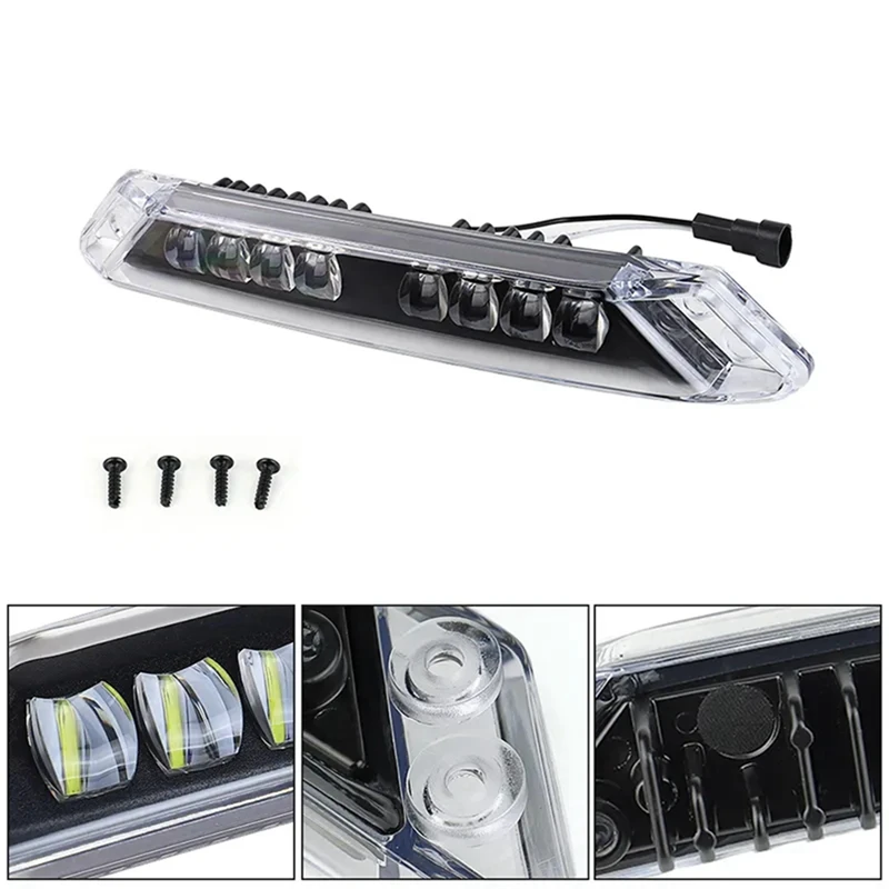 

1 PCS ATV UTV LED Auxiliary Light Daytime Running Light As Shown ABS For Can-Am Spyder RT 2020 2021 2022 Accessories 219400991