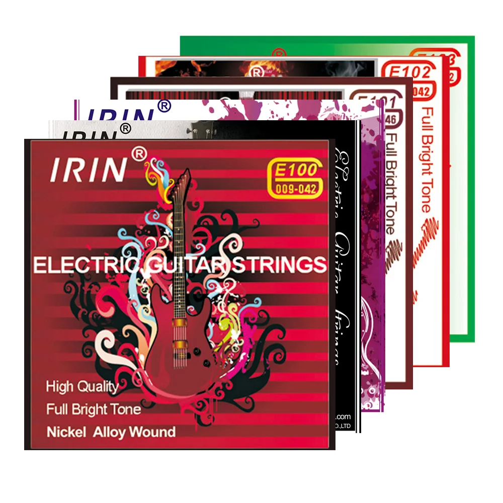 IRIN 6 Strings Electric Guitar Strings Steel Core Nickel Alloy Wound Electric Guitarra Strings Guitar Parts & Accessories