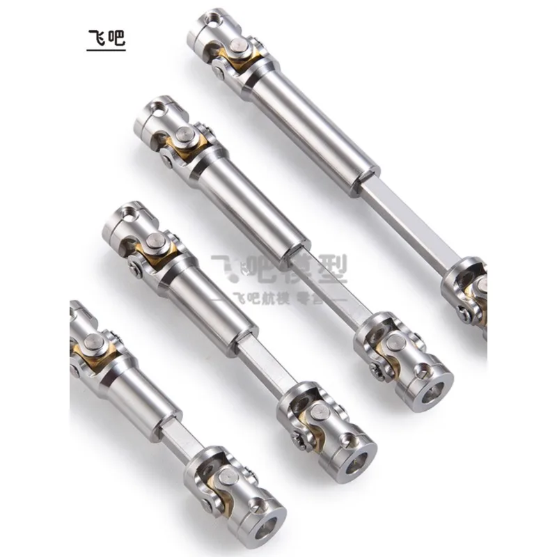 Stainless Steel Drive Shaft CVD Universal Joint for 1/14 Tamiya RC Truck Scania 770S R620 Mercedes Benz Actros Volvo MAN Parts