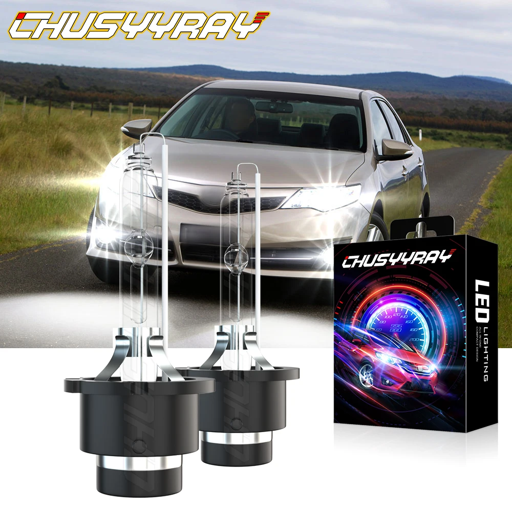 

CHUSYYRAY Автомобильные фары, совместимые с Toyota Camry 2012 2013 2014 2x D4S Xenon HID Сменные лампы для фар kit, автомобильные аксессуары