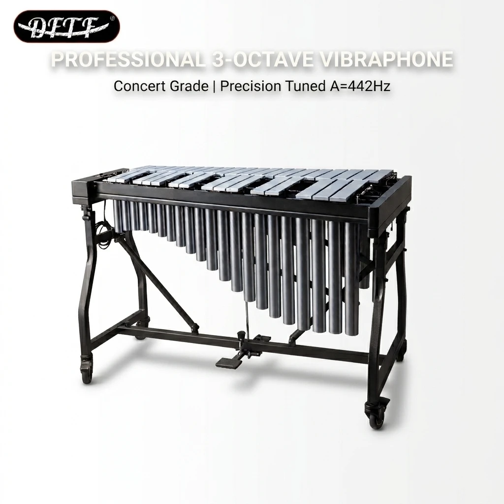 OEM 37 Note Xylophone Vibraphone Glockenspiel Professional Marimba Aluminum Xylophone Percussion Instrument With Stand Mallets