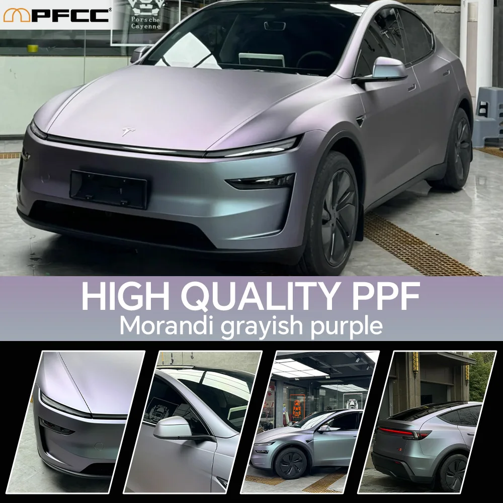 

PPF Scratch Resistant Car Paint Protection Film For Tesla Model Y Juniper 2025 2026-up Clear Bra PPF Decal Accessories 9Mil