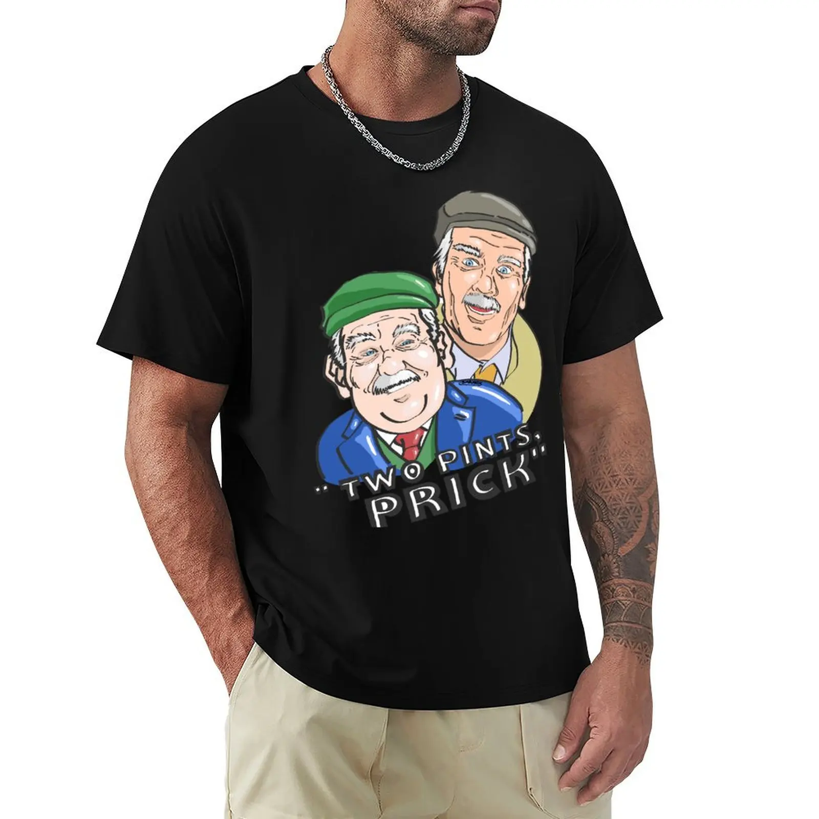 Jack and Victor. Still Game. T-Shirt Stylish Print Short Sleeve Tee