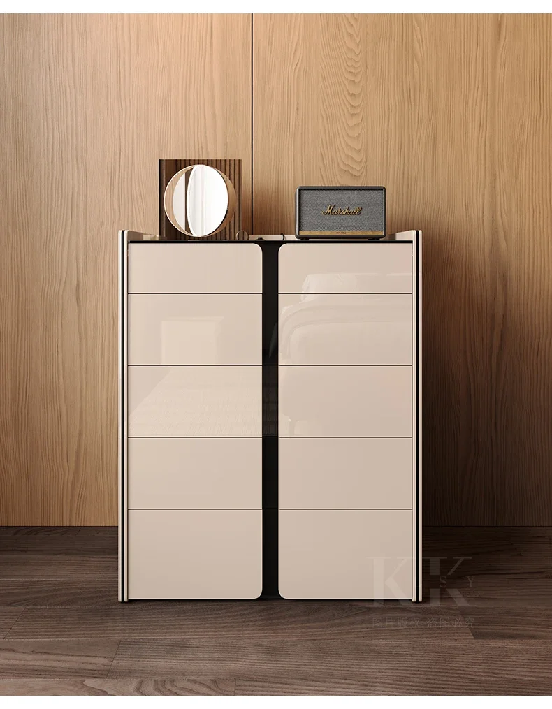 

Современный комод, встроенный столик для макияжа в спальне