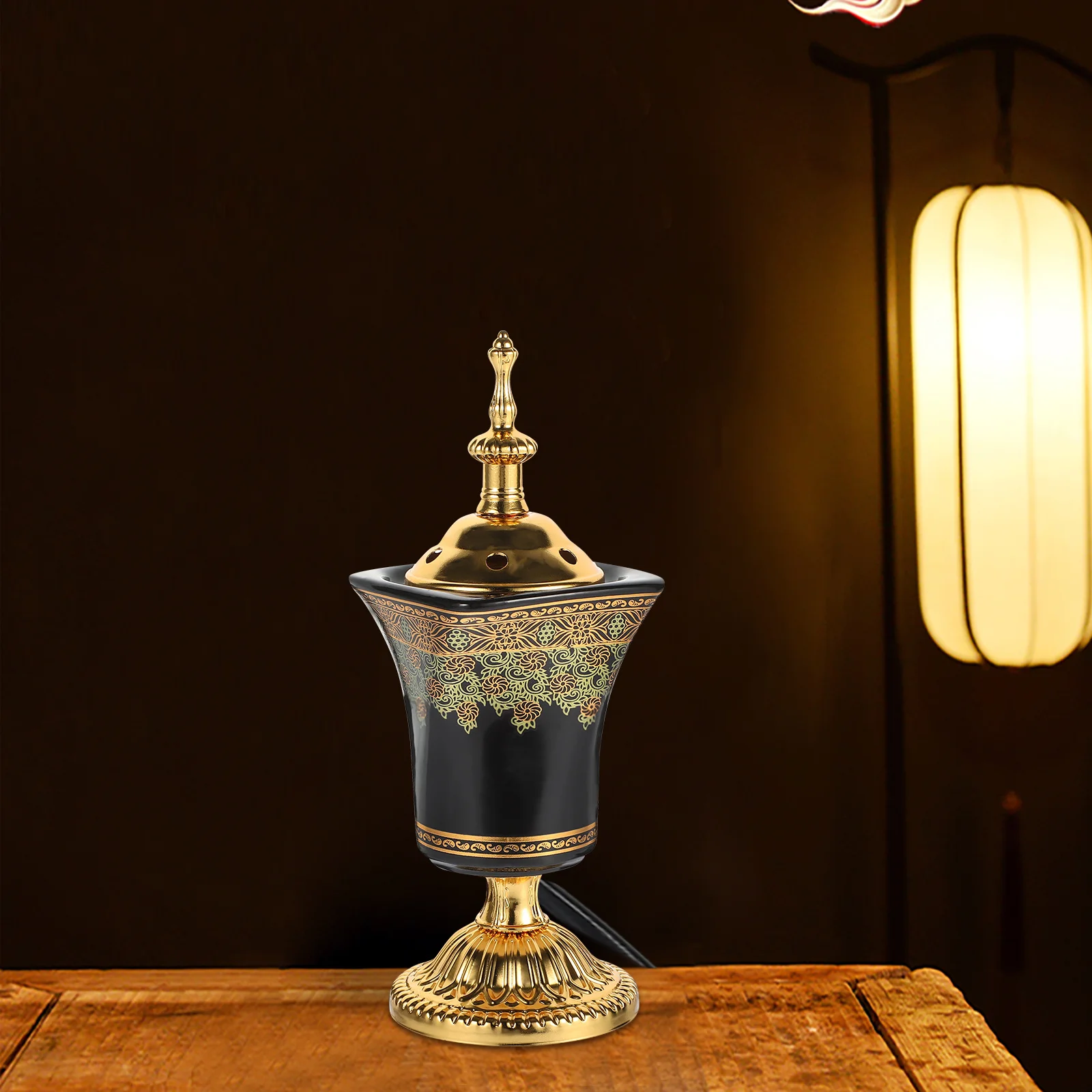 

Ceramic Incense Burner Electric Censer for Yoga Room 220-240V Uk Plug Home Aroma Diffuser Air Purifier Electric Incense Burner