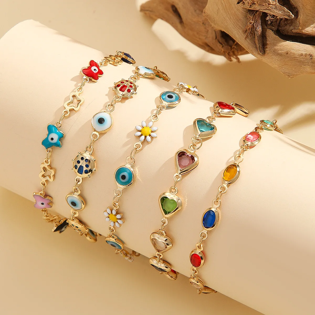 Selling everything creative fashion bracelet female devil's eye love bracelet ins wind hand jewelry wholesale