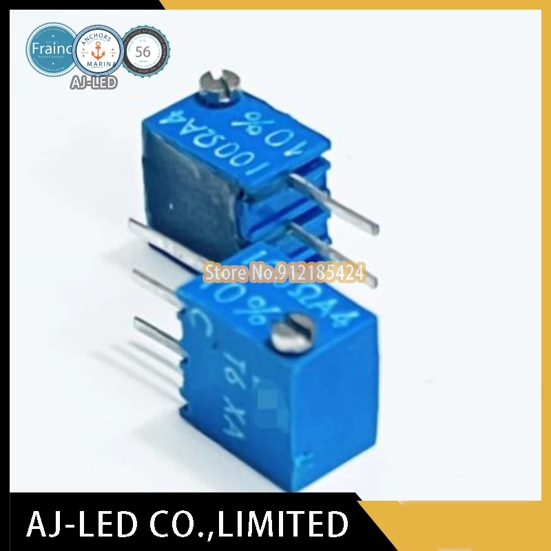 

20pcs/lot T6XA100 100R T6XA1K 1K T6XA10K 10K T6XA5K 5K