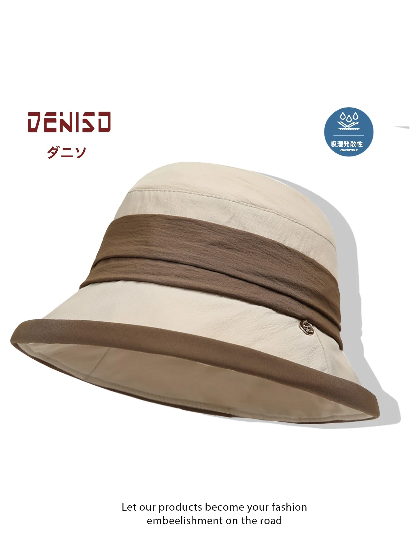 deniso-women's-fishing-cap-summer-2026-new-style-wide-brim-sun-protection-uv-protection-stylish-good-looking-sun-hat