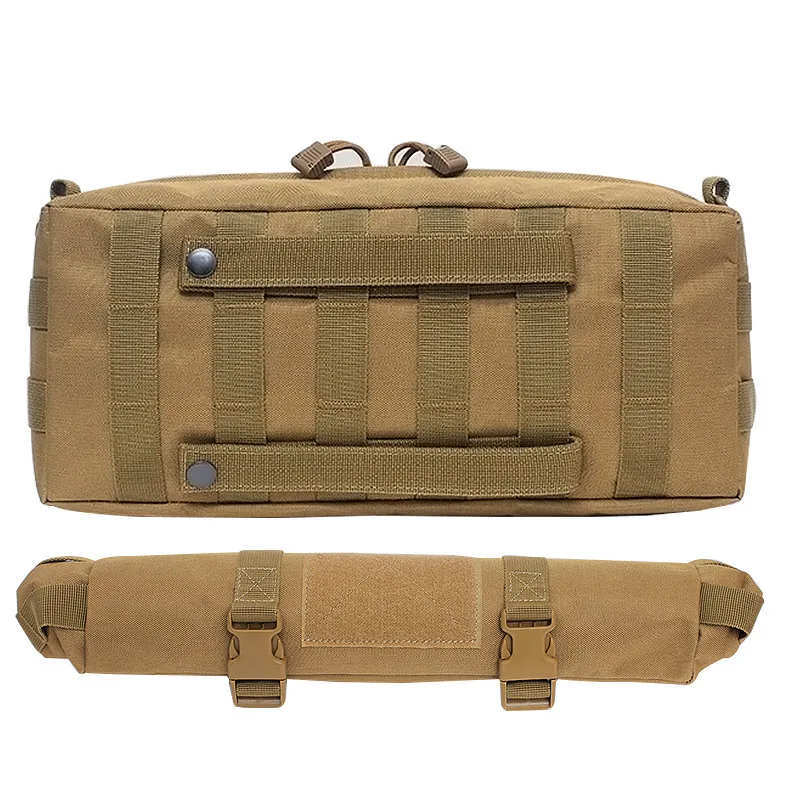 KOSIBATE Outdoor Tactical Waterproof Multi-function Messenger Molle Accessory Bag Tactical Storage Bag First-aid Kit Military