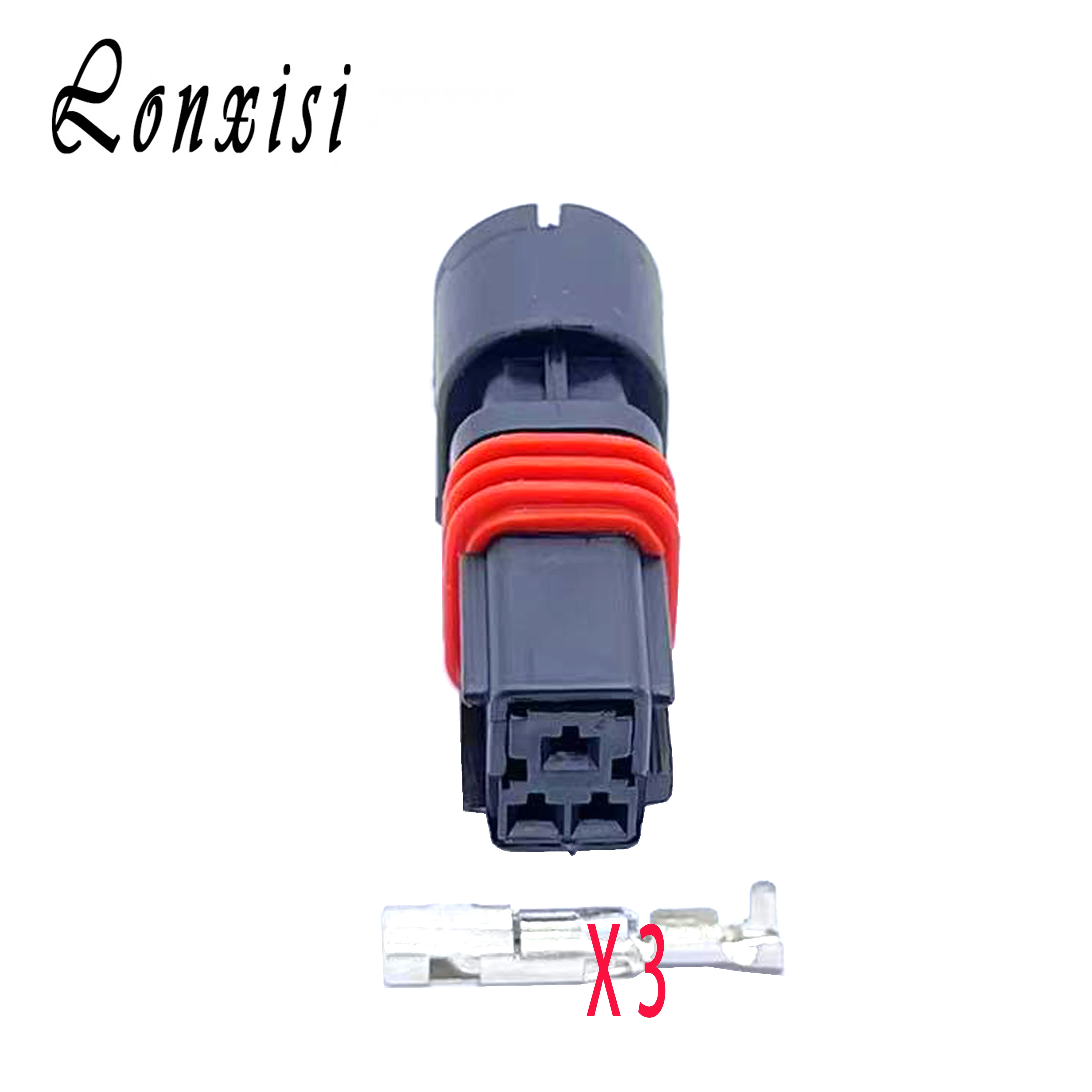 

1/5/10/20/50 Sets 3 Pin 210PC03250016 Female Wiring Waterproof Electrical Connector Automobile Plug DJ7037B-1.5-21