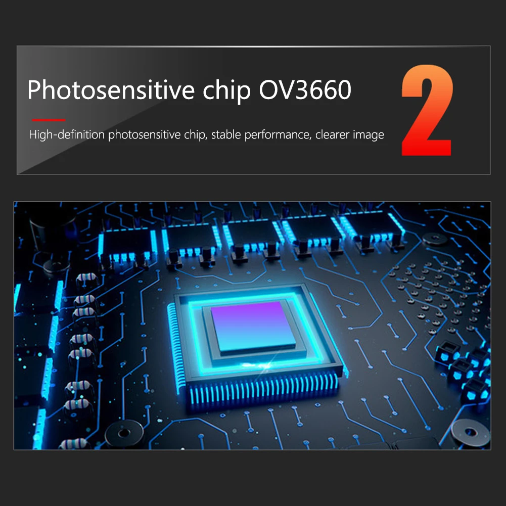 Módulo OV3660 Plug and Play Módulo de câmera ângulo grande de 110 /2,1 mm para notebook
