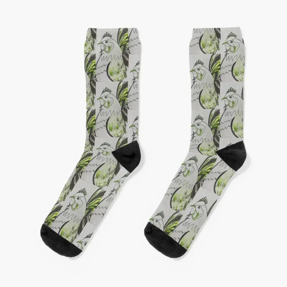 

Chicken zombie Socks cartoon cool crazy kawaii Socks Men's Women's