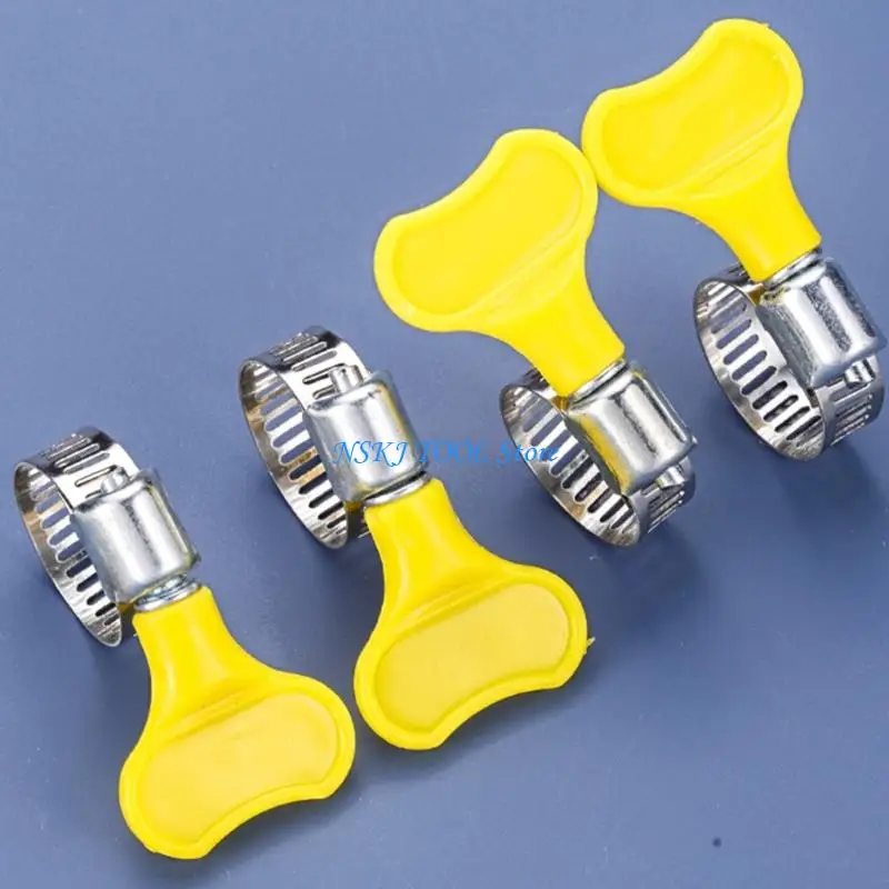 L8RC 13-19mm Industrial Strengths Water Pipe Clamps Weatherproofed for Outdoor Use