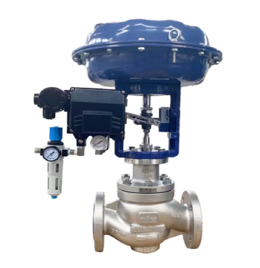 

Casting Steel High-Temperature Globe Valve Pneumatic Diaphragm Flange Control Positioner