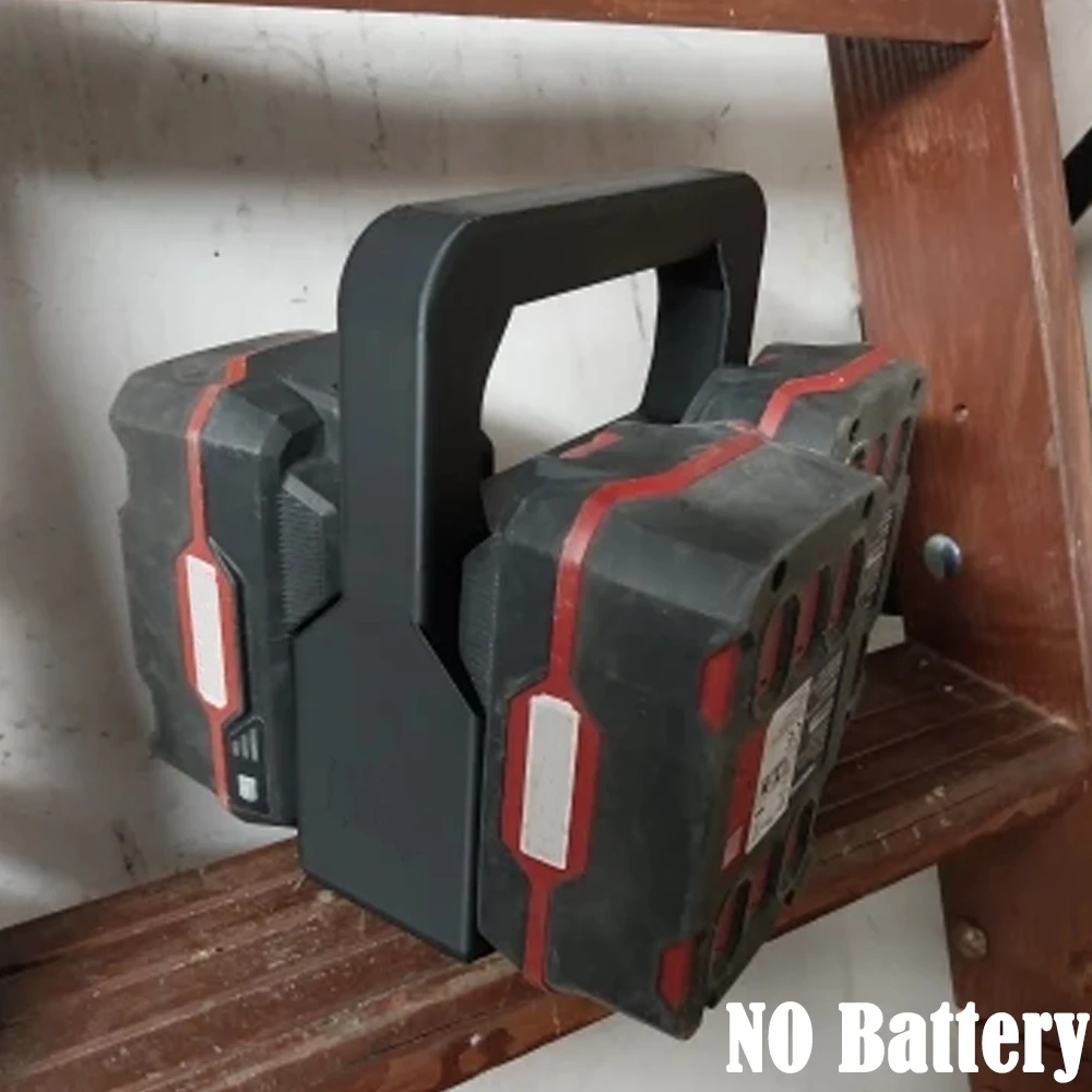 4x Battery Holder Portable Storage Rack Basket Bracket Holder For DeWalt/Milwaukee/Makita/Ozito For Lidl Parkside X20V Battery