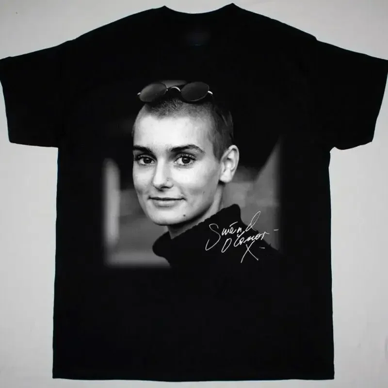 Sinead O Connor thanks for memories T Shirt Cotton Black