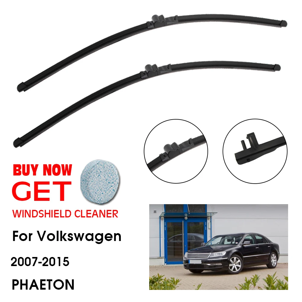 

Car Wiper Blade For VW Volkswagen PHAETON 24"+22" 2007-2015 Front Window Washer Windscreen Windshield Wipers Blades Accessories