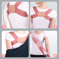 Adjustable Back Corrector Belt Posture Corrector Anti-Humpbacked Back Support Breathable Lightweight For Office Home Use