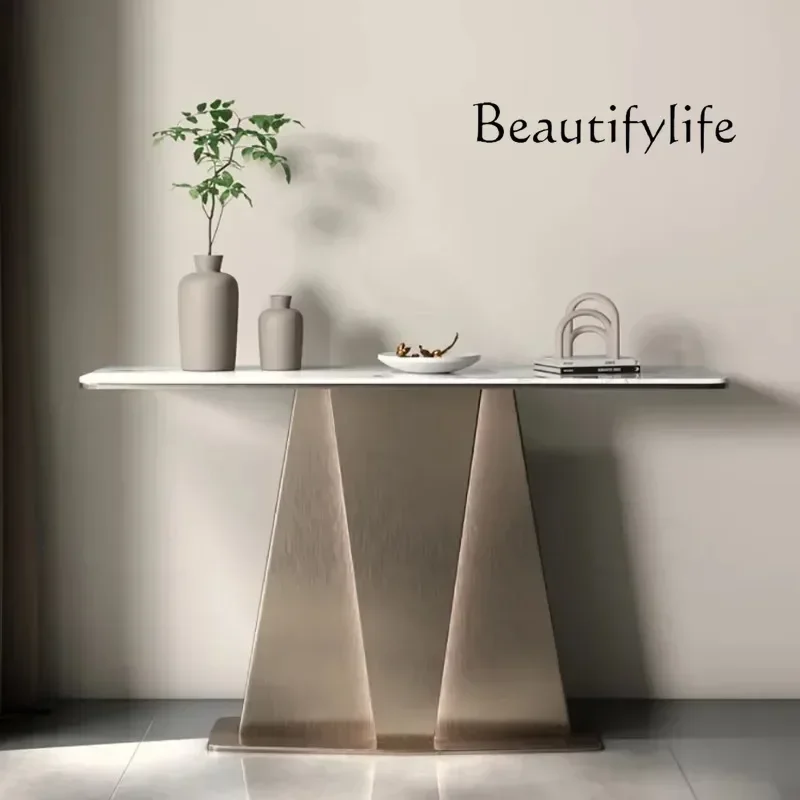 

BJ Simple Unique Hallway Table Beauty Modern Luxury Delicacy Corner Table Minimalist Nordic Tabel Console Hallway Table Furnitur
