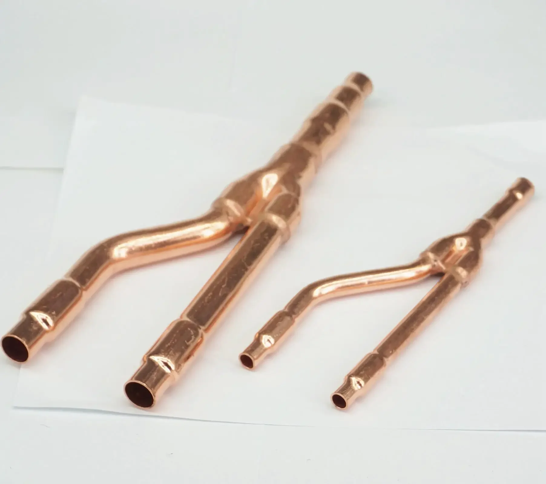 22T Copper Air Conditioning Splitter Dedicated Branch Pipe Tube