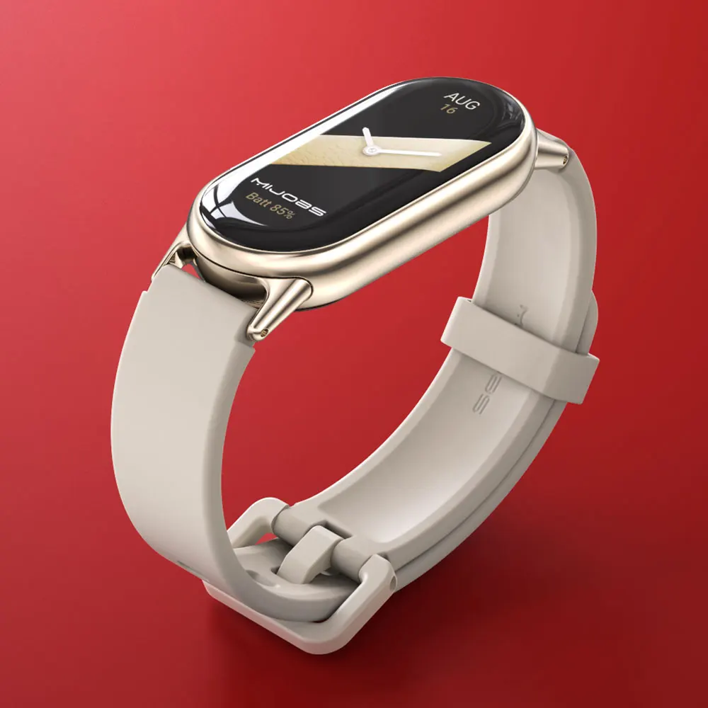 حزام ل Mi Band 10 9 8 7 6 5 4 3 حزام (استيك) ساعة ل Mi Band 10 سوار معصم من السيليكون ل Mi Band 9 سوار ل Mi Band 8 حزام