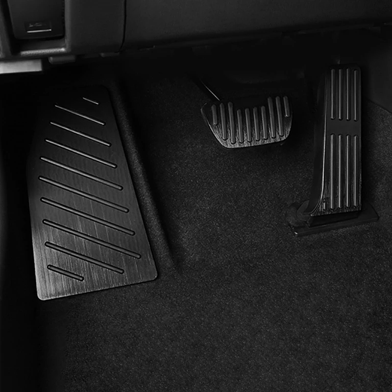 For Toyota RAV4 XA50 2019 2020 2021 2022 2023 2024 2025 Hybrid Car Accelerator Brake Pedal Cover Foot Rest Pedal Pad Accessories