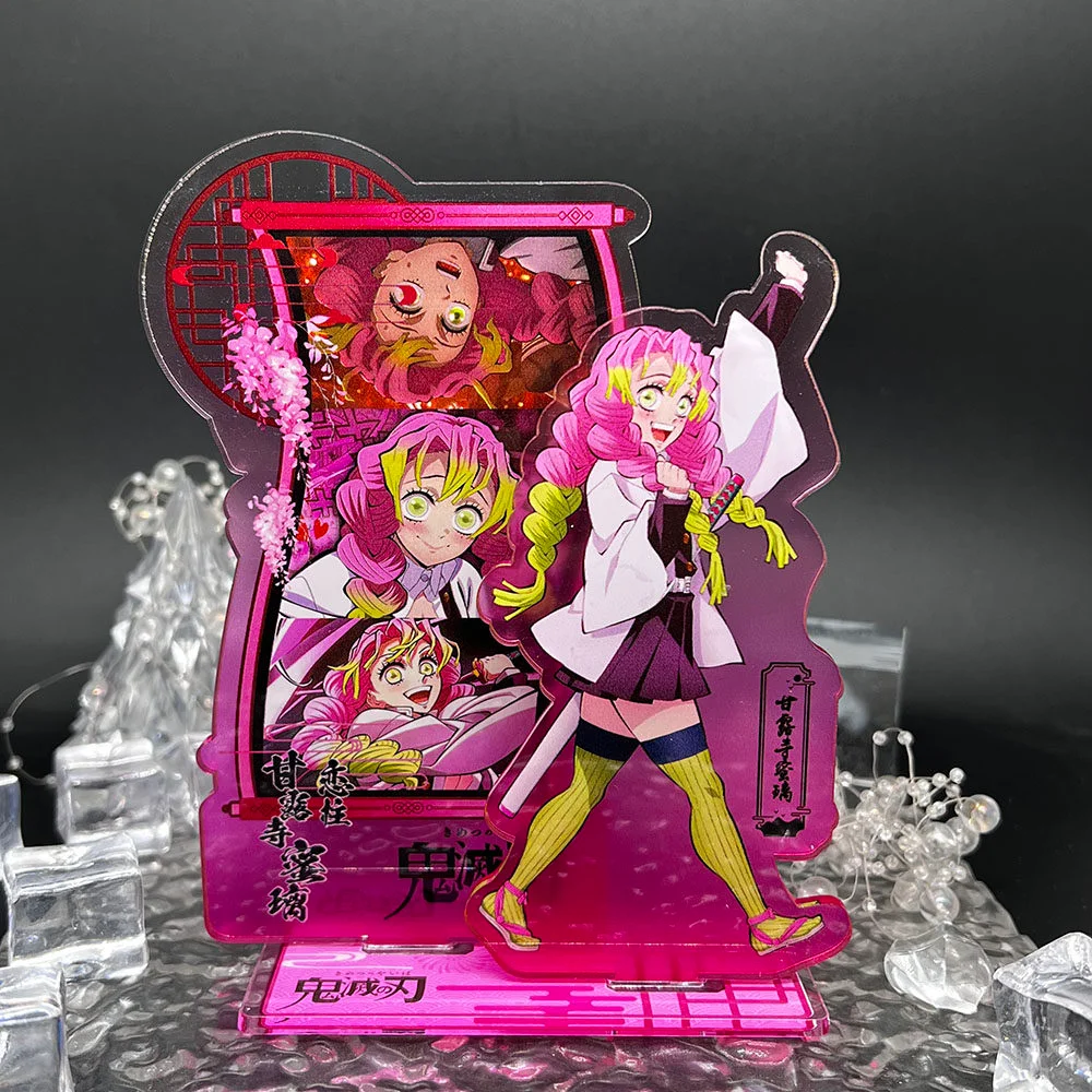 Demon Slayer Infinity Castle  Acrylic Stand Shinobu Kocho Muzan Kibutsuji Douma Anime Figure Desk Decor Toys Gift for Fans view 2