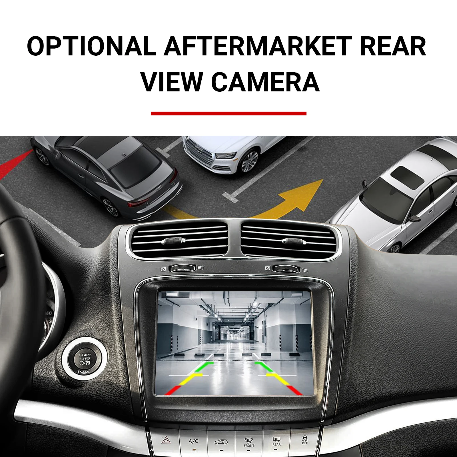 OEM Screen Upgrade Decoder Box interface CarPlay Retrofit Kit for Dodge Challenger Journey Charger Durango with 8.4 inch Screen