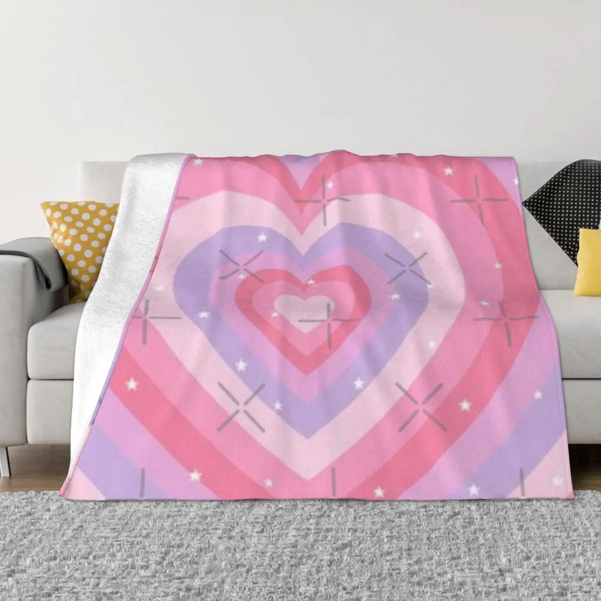 

Hearts Anime Blankets Blankets & Throws Winter Warm Blanket Throw Blanket