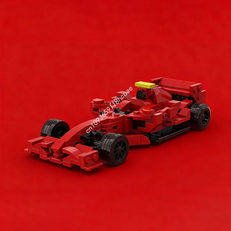 

263 шт. MOC Scuderia Ferrarlers F2007 City Champions модель суперкара строительные блоки идея образование ремесленные игрушки рождественские подарки