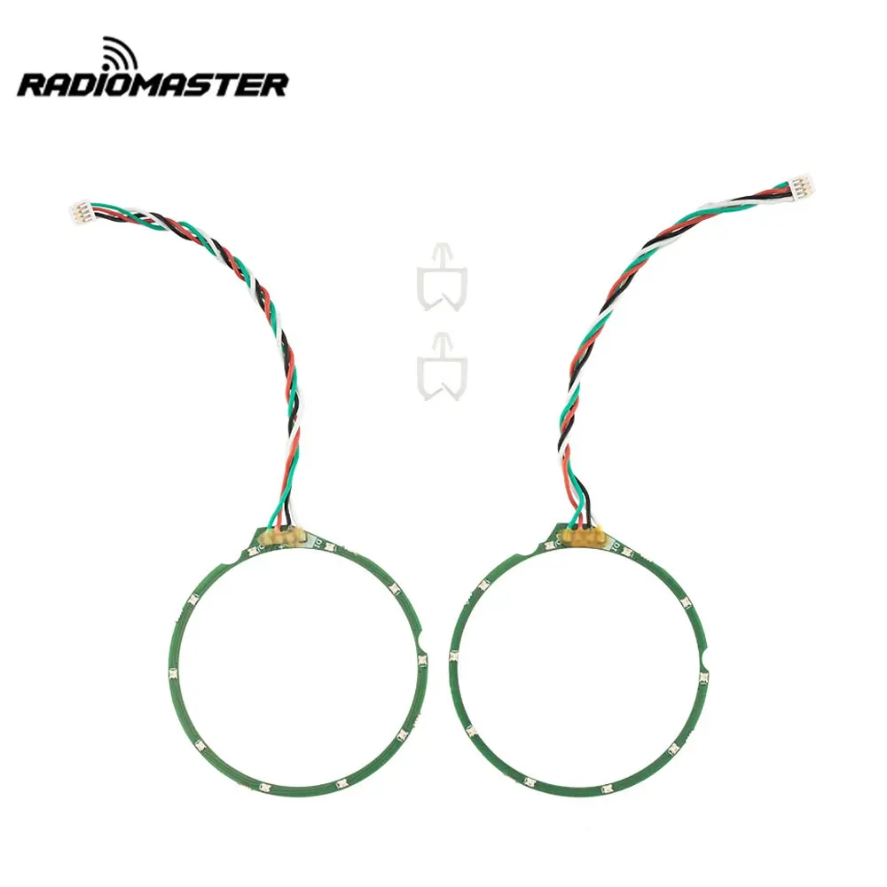 

RadioMaster LED Gimbal Rings Supports Both Dynamic and Static Lighting Effects for TX15 Series Radio RC Tools