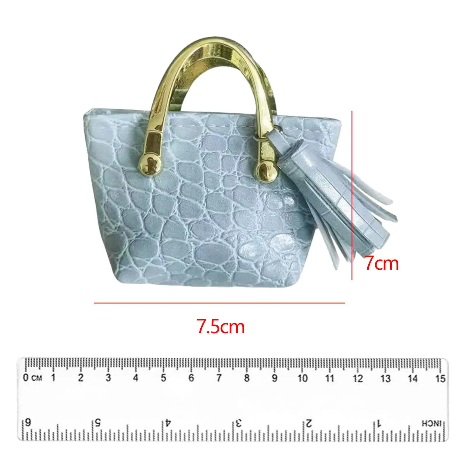 Sac fourre-tout l'inventaire pour figurines féminines, sac à main pour décor de scène, accessoires de beurre, 1/6