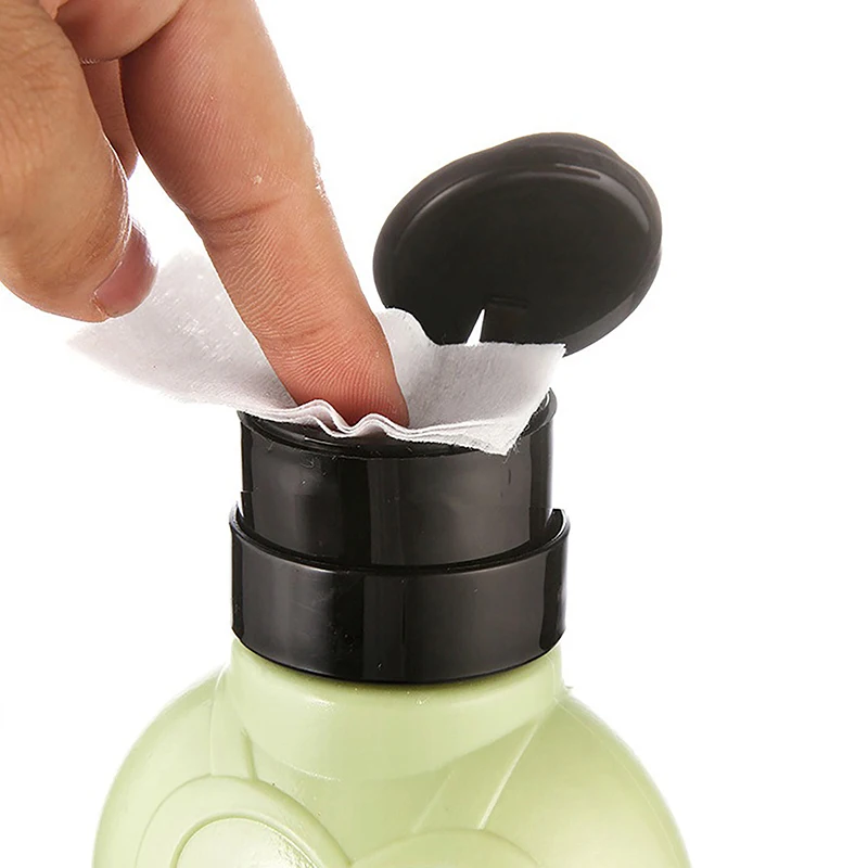 1PC 200ml Empty Pump Dispenser Liquid UV Gel Polish Nail Art Polish Clean Acetone Bottle Polish Cleanser Remover Bottle