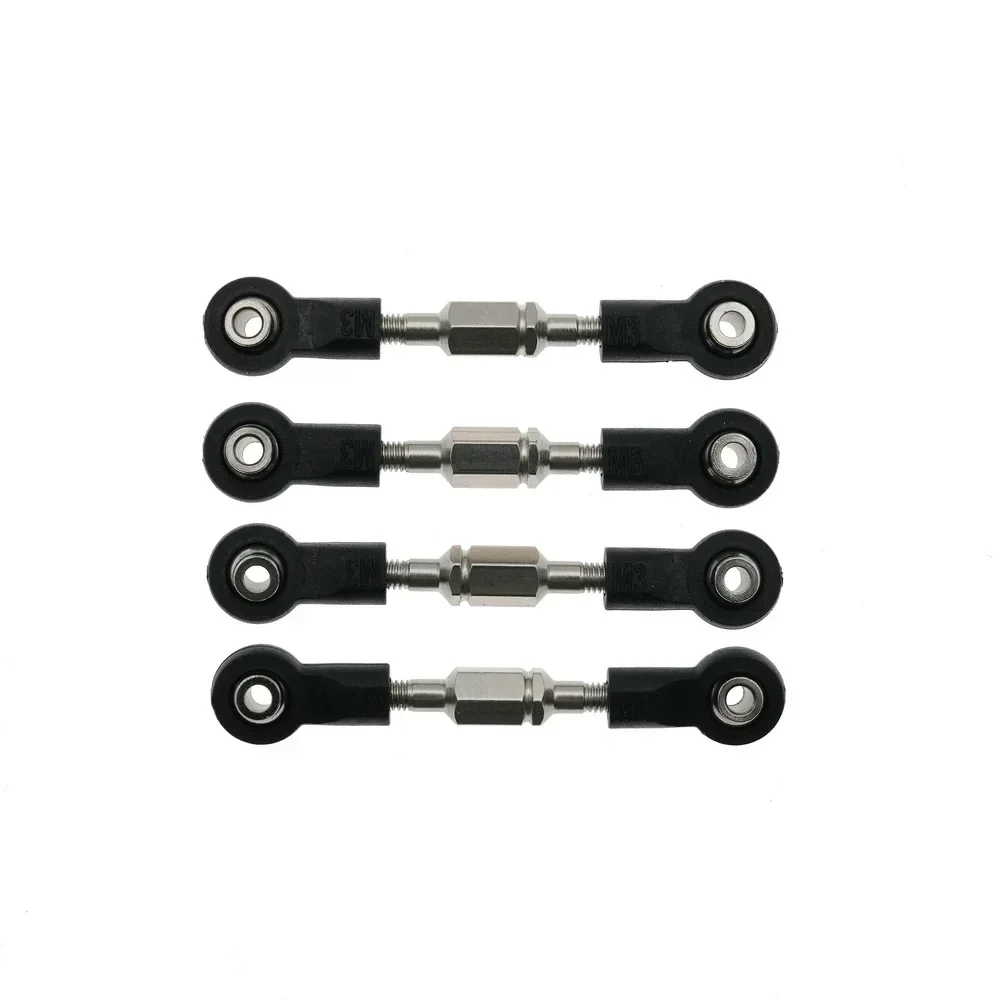 For SY1201 SY1202 SY1203 SY1204 Metal Adjustable Tie Rod Linkage Link Rod Set RC Car Upgrade Parts Accessories