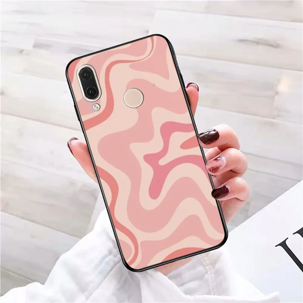 Retro Liquid Swirl Abstract Phone Case For Redmi 5 6 7 8 9 10 Plus Pro 6 7 8 9 A GO K20 K30 K40 Pro Plus F3 Fundas