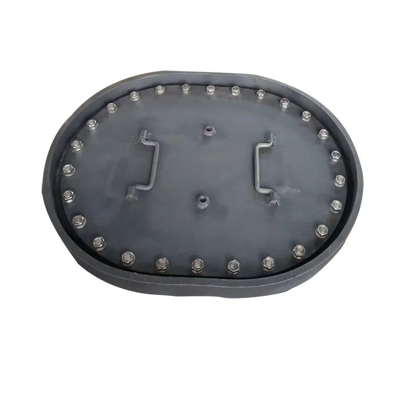 Marine Ship Boat Galvanized Steel/Aluminum Oil Tight Hatch Cover Manhole Cover for Ship