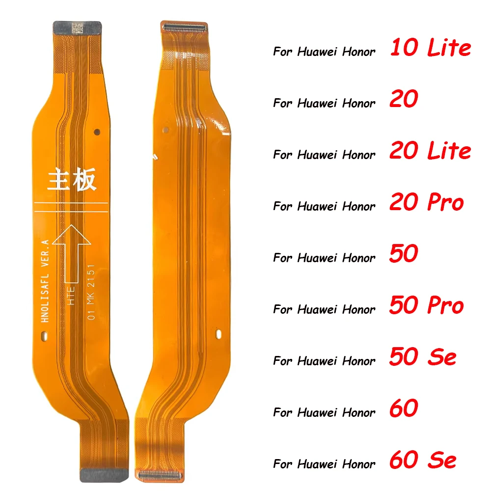 

For Huawei Honor X9 10 20 30s 50 60 70 Pro Se Lite 5G Mainboard Main Board Repair Motherboard Flex Cable